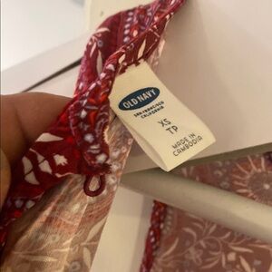 Old Navy Vibrant Red  dress